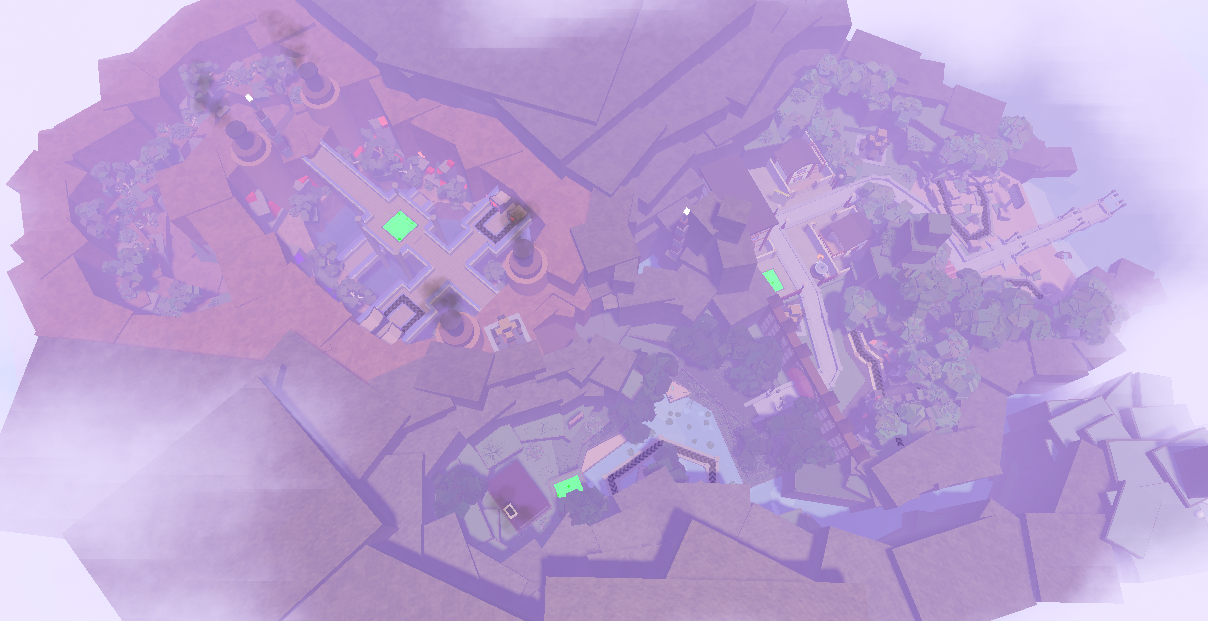 Bird's eye view of Shibaria Region 1 Part 1-2 in ball game